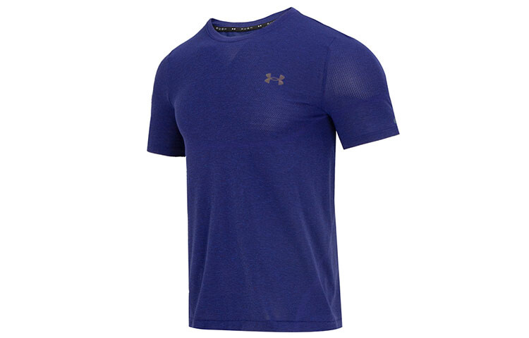 

Футболка мужская темно-синяя Under Armour, темно-синий