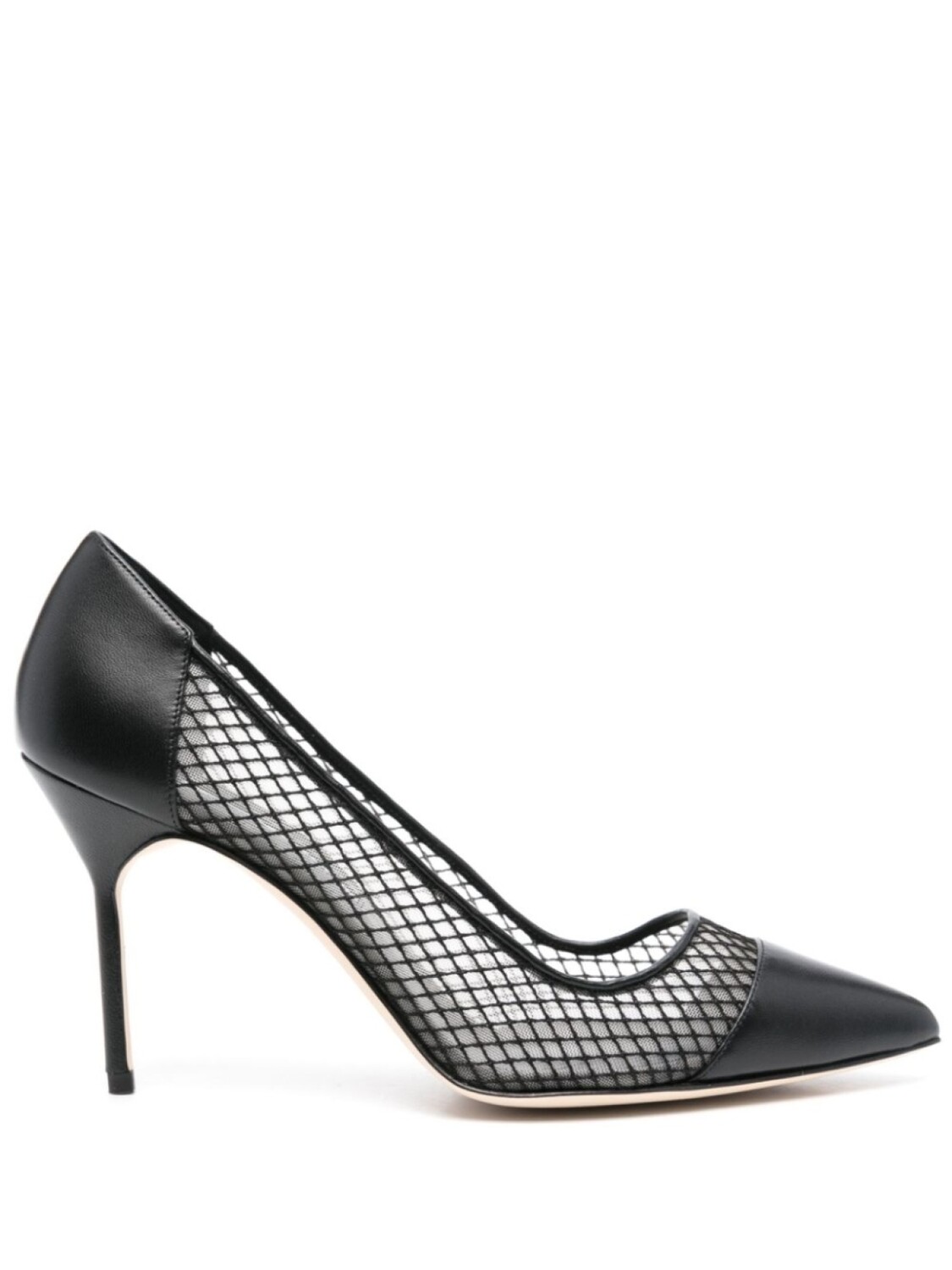 90-мм туфли Capcour Manolo Blahnik, черный