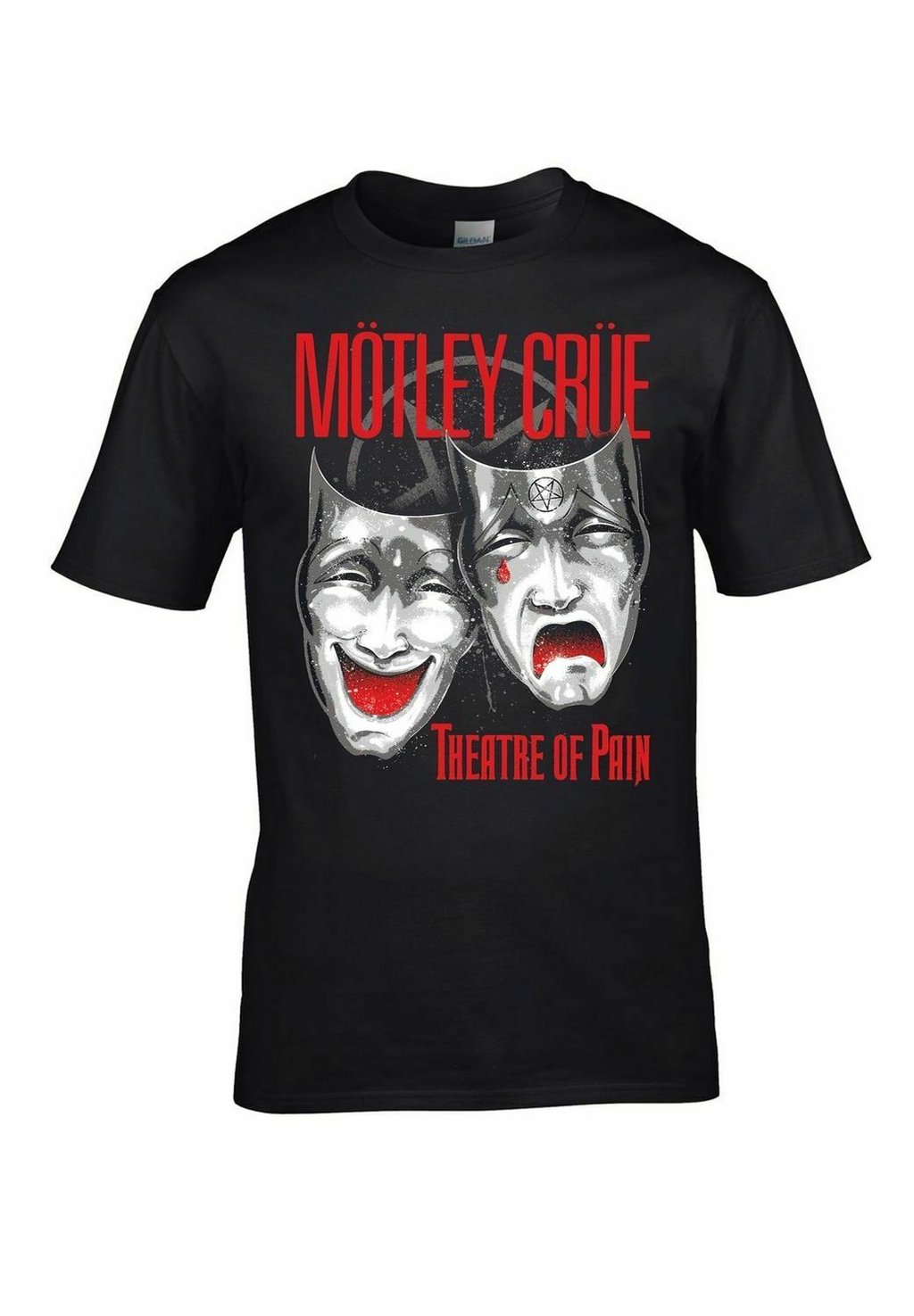 

Футболка с принтом MÖTLEY CRUE THEATRE OF PAIN rockshirts, черный