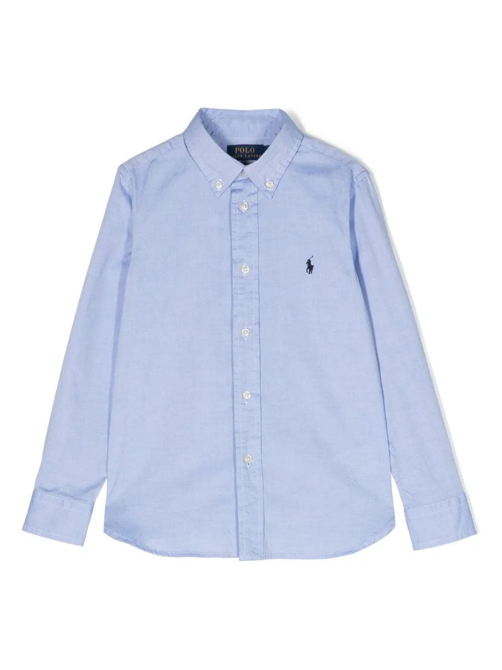 

Рубашка с логотипом Polo Pony POLO RALPH LAUREN KIDS, синий