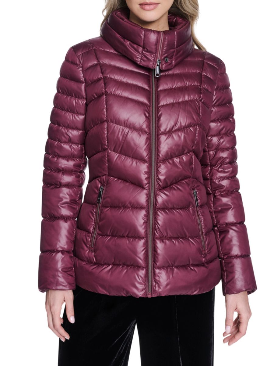 

Стеганая куртка с шевронным узором Kenneth Cole, бордовый, Красный, Стеганая куртка с шевронным узором Kenneth Cole, бордовый