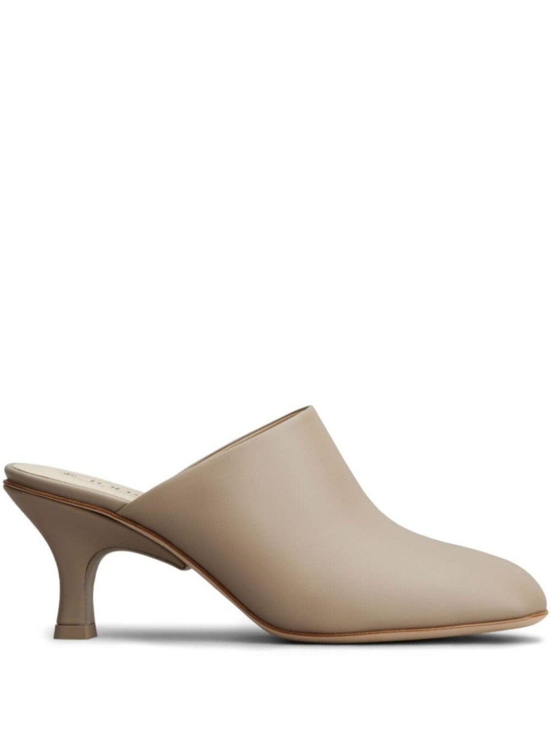 

Tod's мюли на каблуке, нейтральный цвет