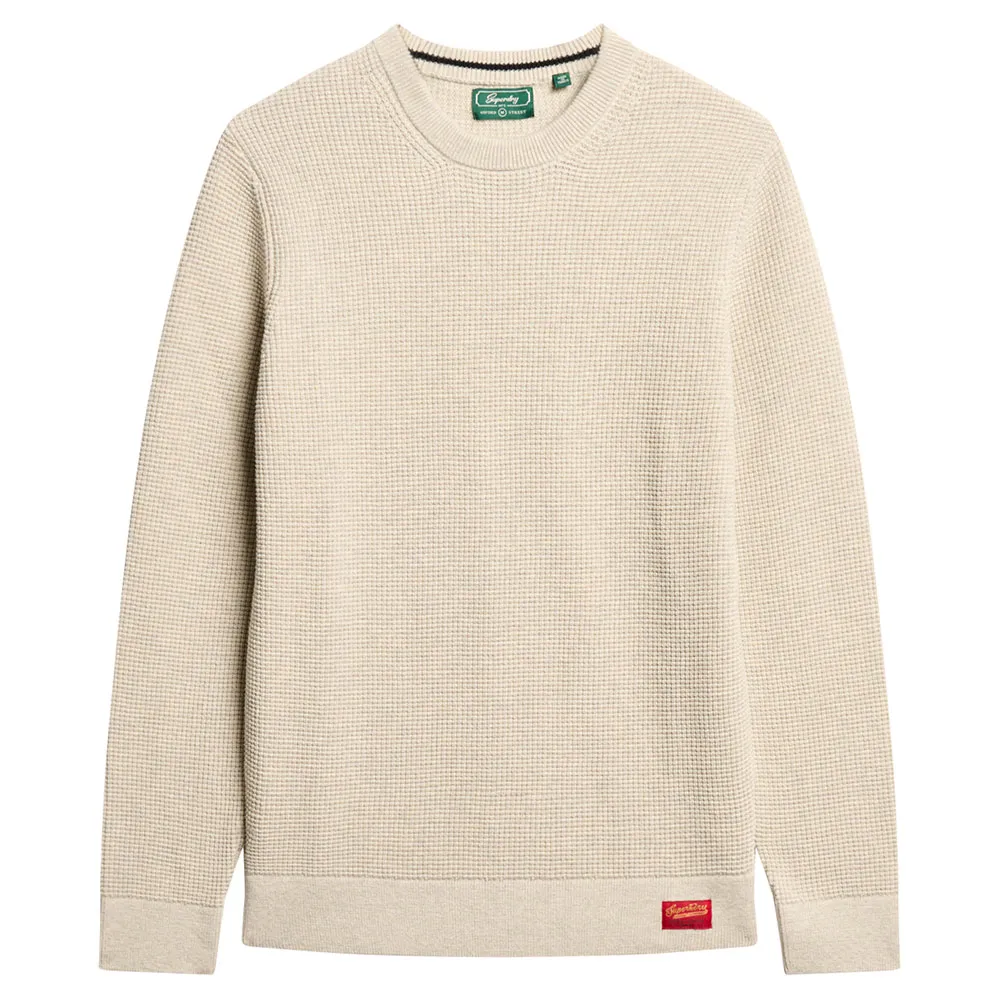 

Свитер Superdry Textured, бежевый