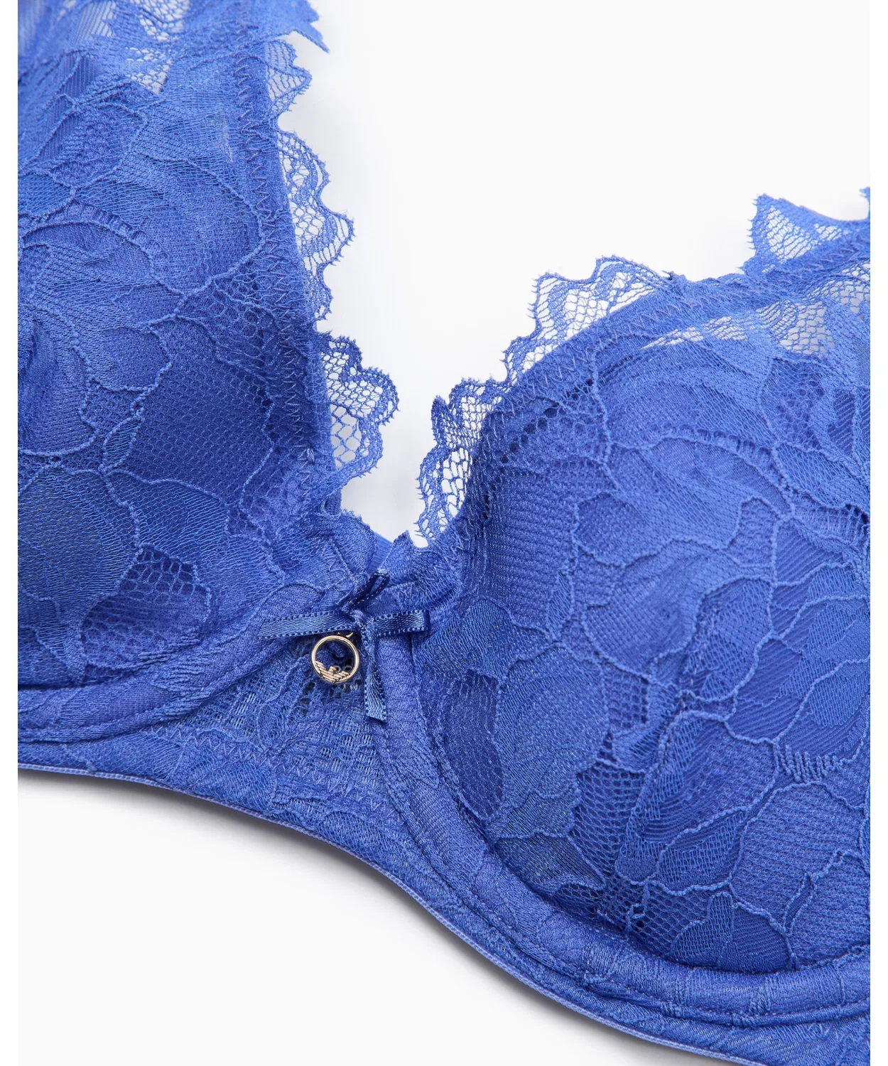 Бра треугольная с паддами Emporio Armani ASV Eternal Lace, регенерированное кружево — фото 2