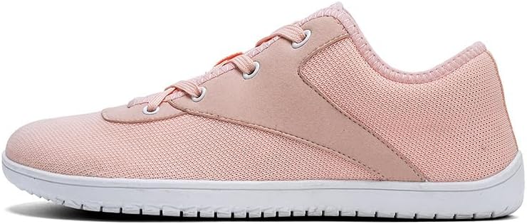 

Мужские тканевые кеды, дышащие низкие с шнуровкой, с противоскользящей подошвой, повседневная мода - дышащие сетчатые кроссовки для мужчин Hhhchpm, розовый