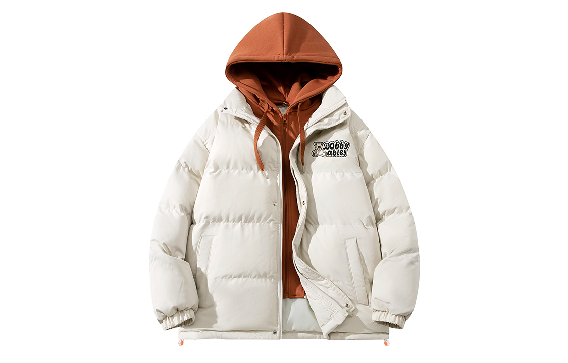 

BOBBY ABLEY Пуховик Unisex, Beige Orange