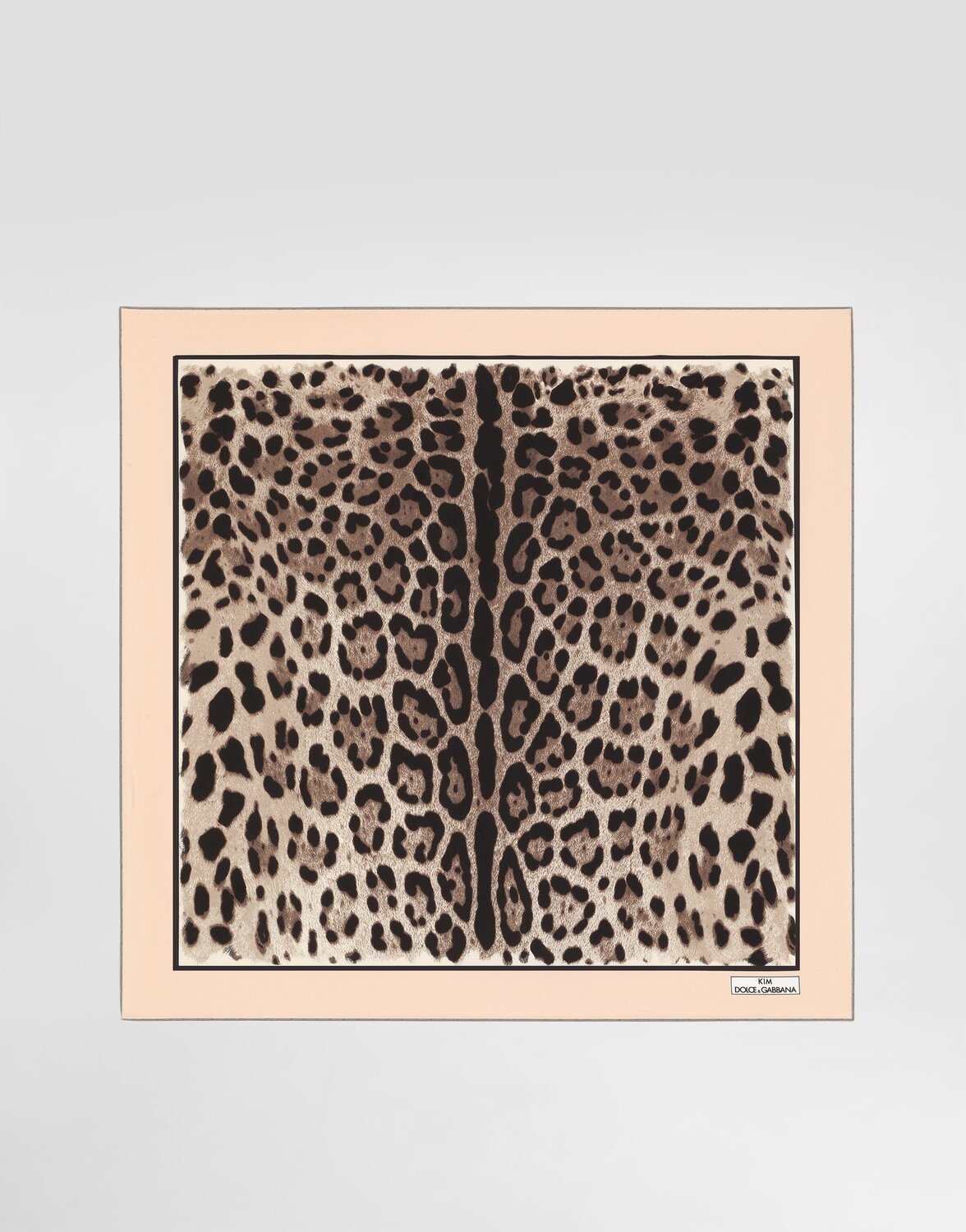 

Твиловый шарф с леопардовым принтом kim dolce&gabbana (70 x 70) Dolce & Gabbana, анималистичный принт