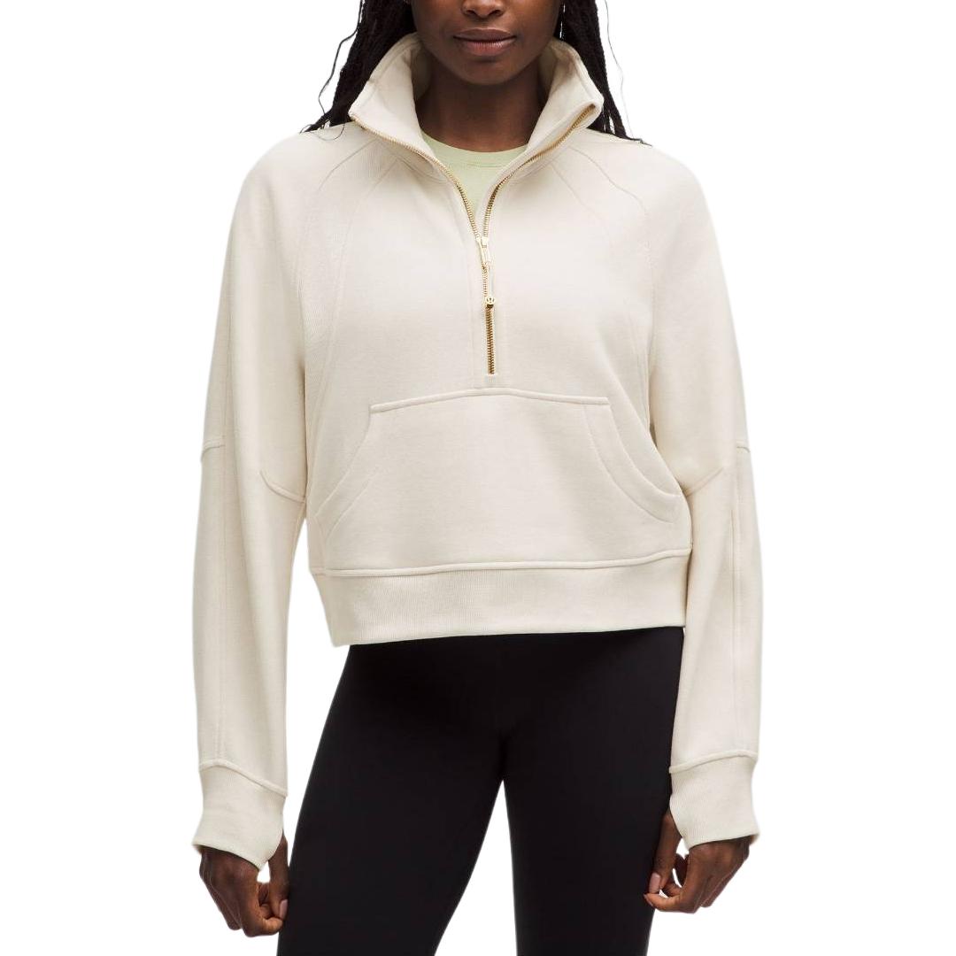 

Свитшот серии Scuba для женщин Lululemon, светлая слоновая кость