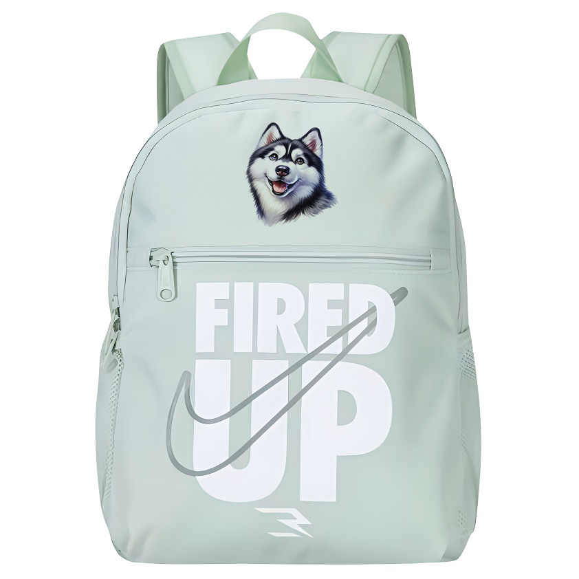 

Nike Полиэстеровый рюкзак унисекс оливковый, Husky