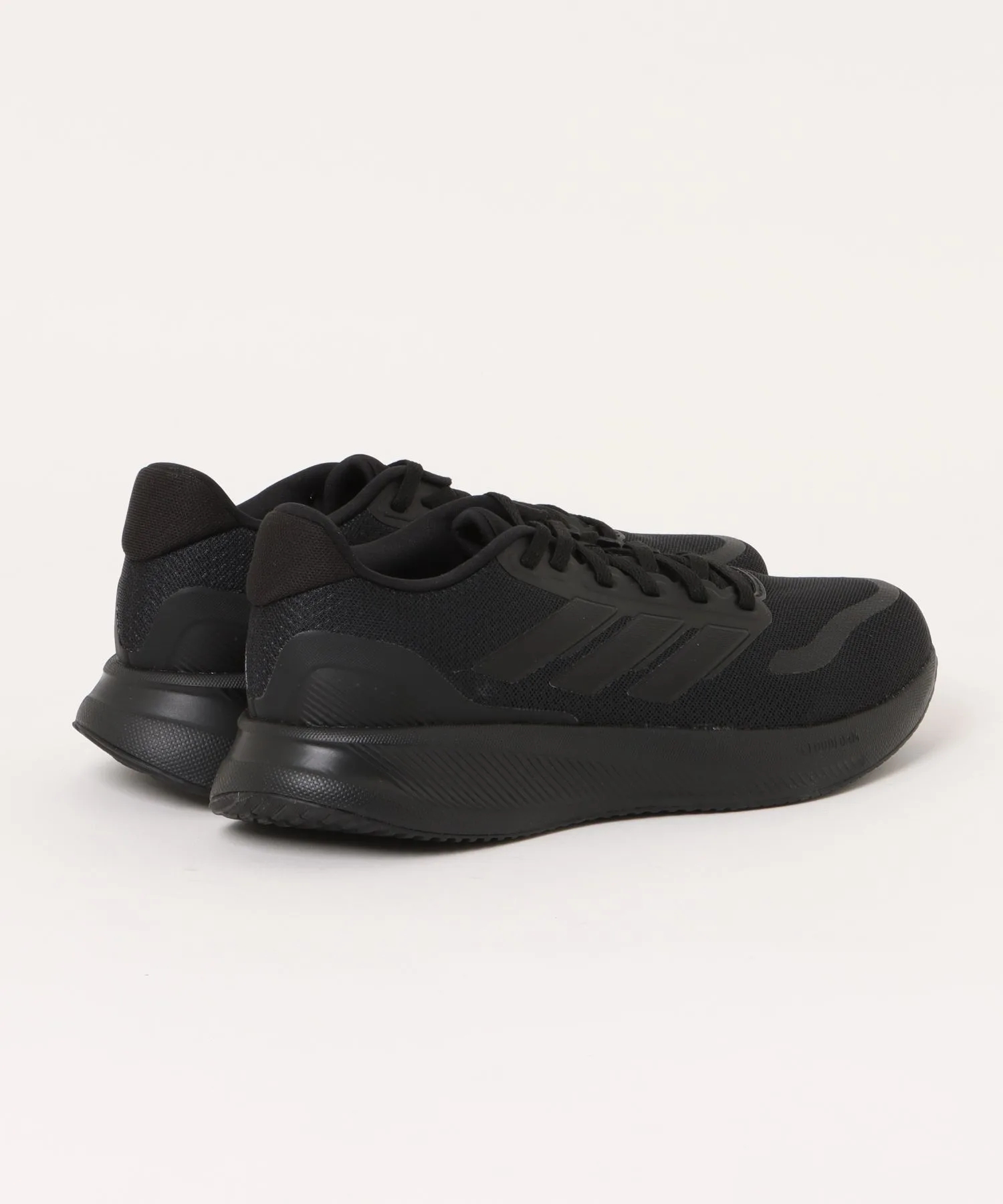 Мужские кроссовки для бега легкие RUNFALCON 5 adidas черные — фото 2