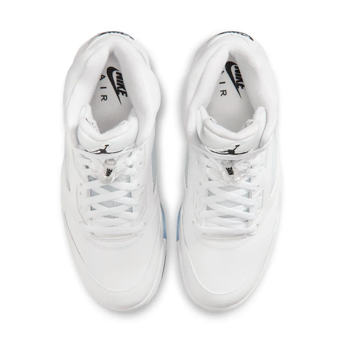 Jordan Мужские баскетбольные кроссовки Air 5 Retro OG "White Metallic" — фото 4