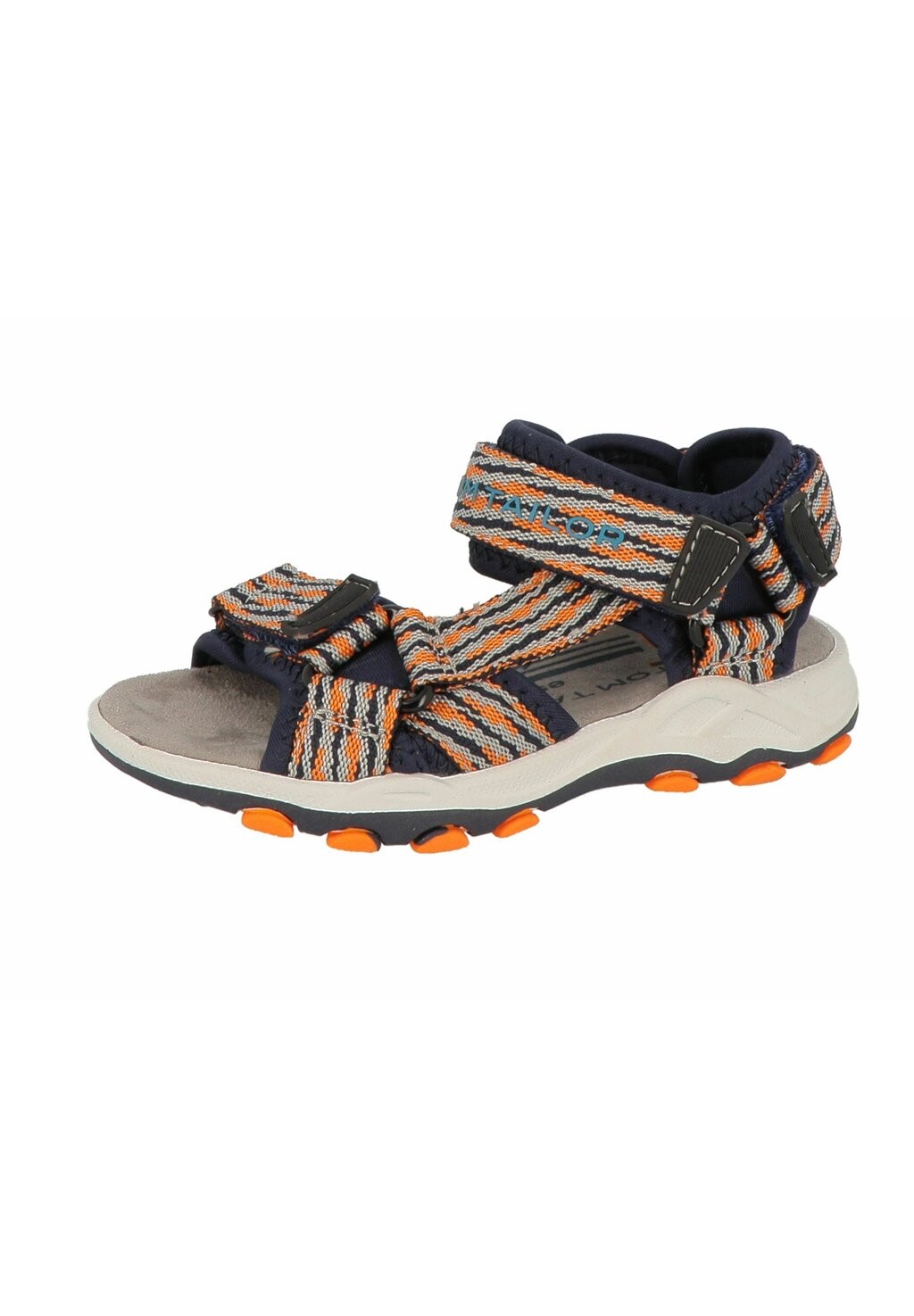 

Трекинговые сандалии TOM TAILOR, цвет navyorange