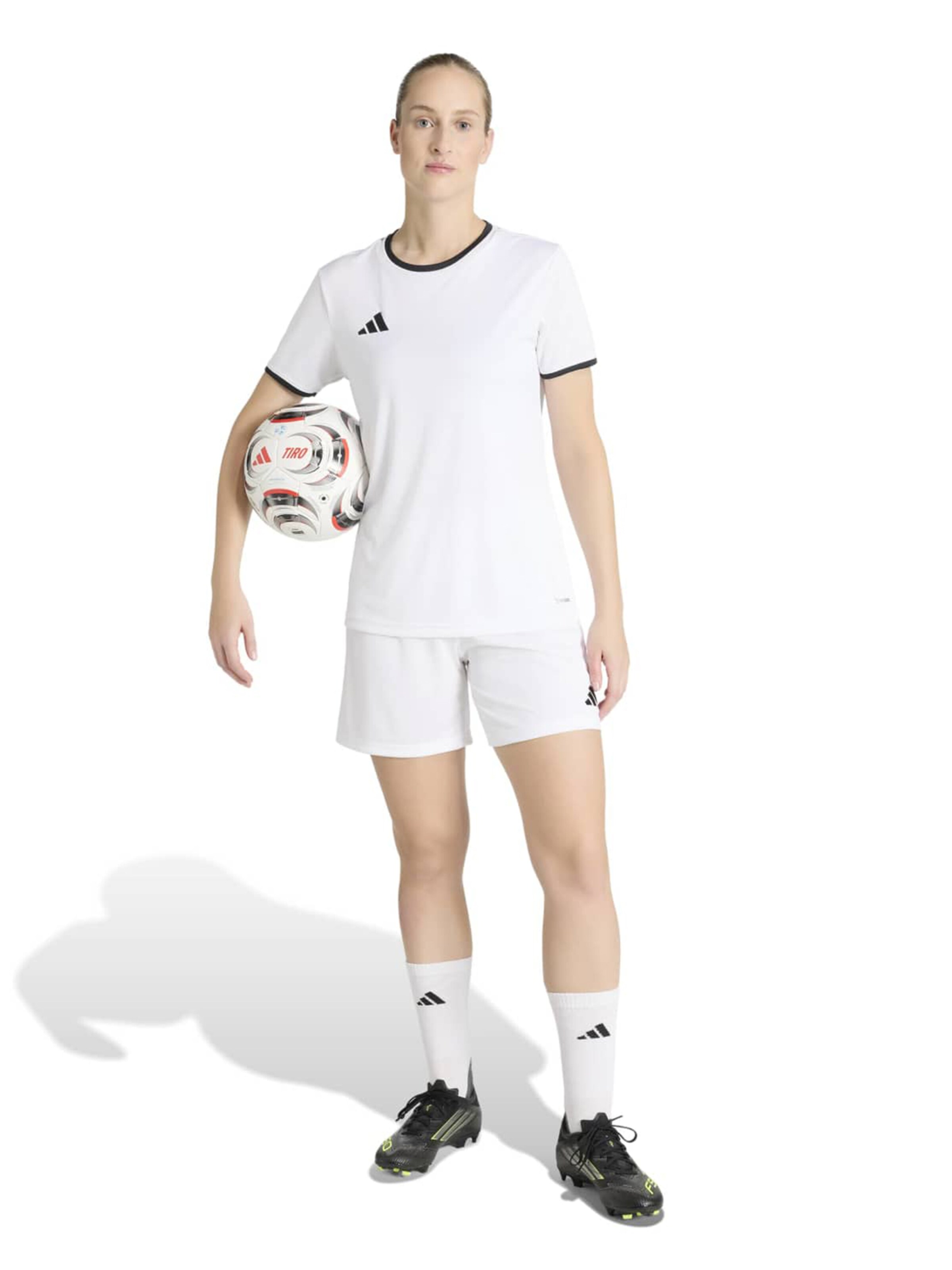 Adidas Performance Шорты для тренировок Regular 'ENT26' в белом цвете — фото 4