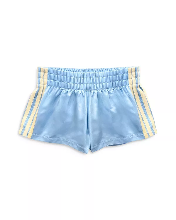 

Детские шорты Jordan в контрастную полоску для девочек (подросток) Katiejnyc, желтый