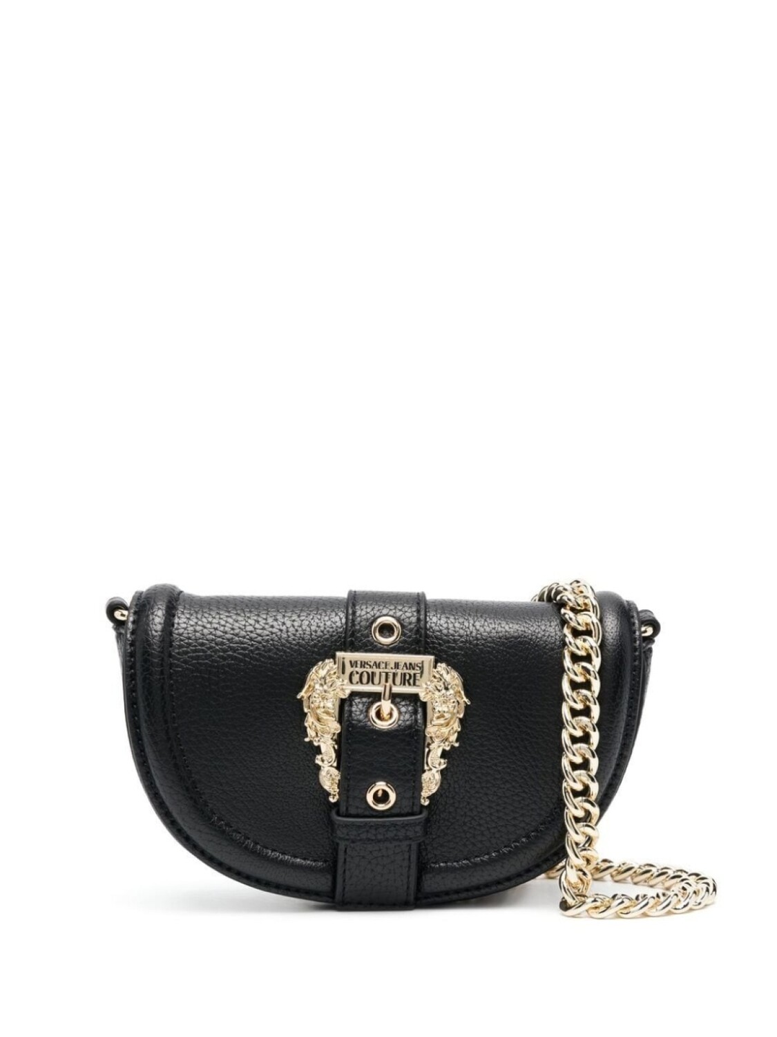 

Versace Jeans Couture сумка через плечо с пряжкой Baroque, черный