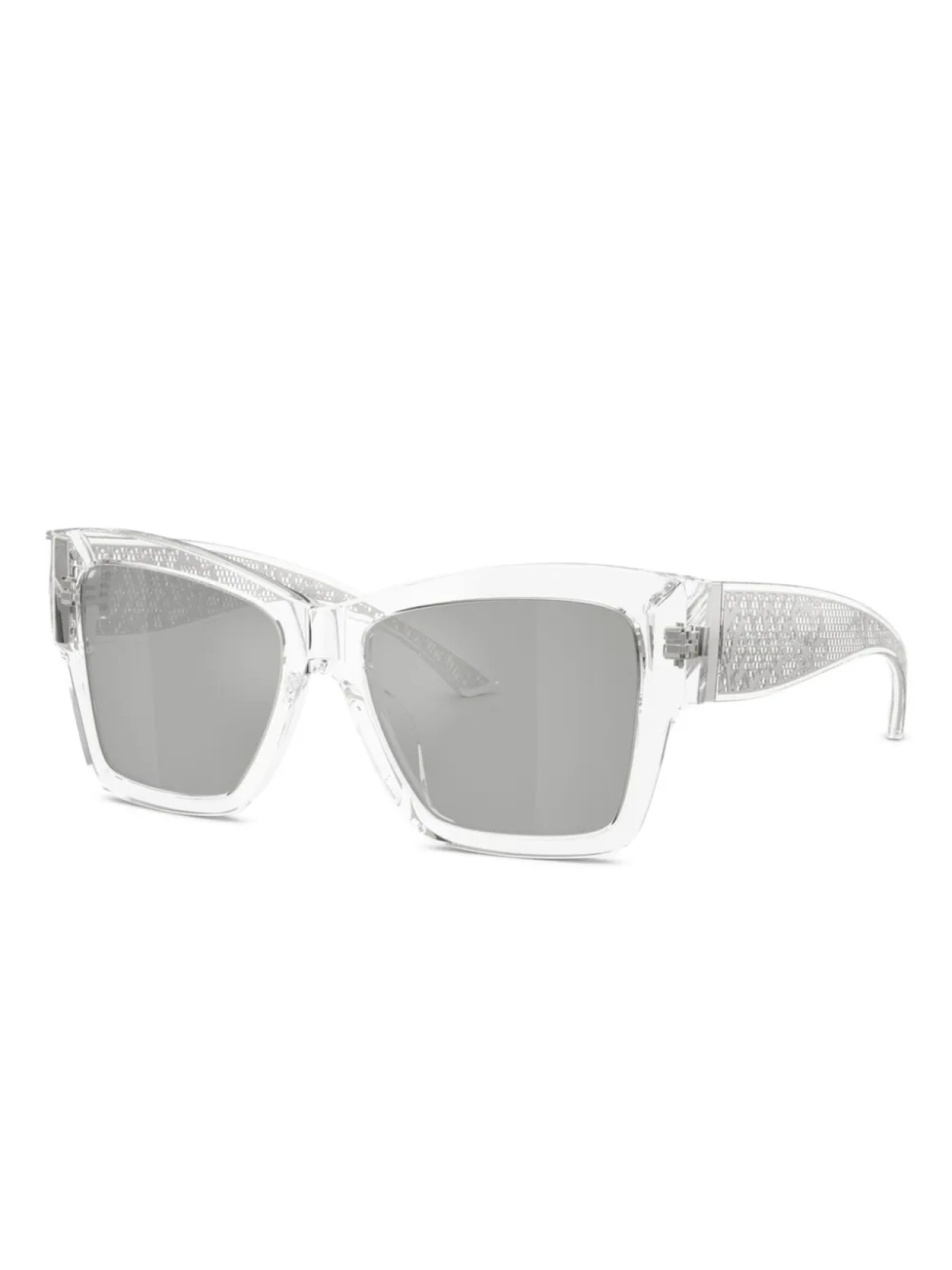 Солнцезащитные очки с принтованными дужками Dolce & Gabbana Eyewear, белый — фото 2