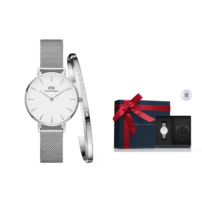 

Daniel Wellington PETITE Collection Wrist Watch Кварцевый механизм Белый циферблат Женские часы DW/DanielWellington