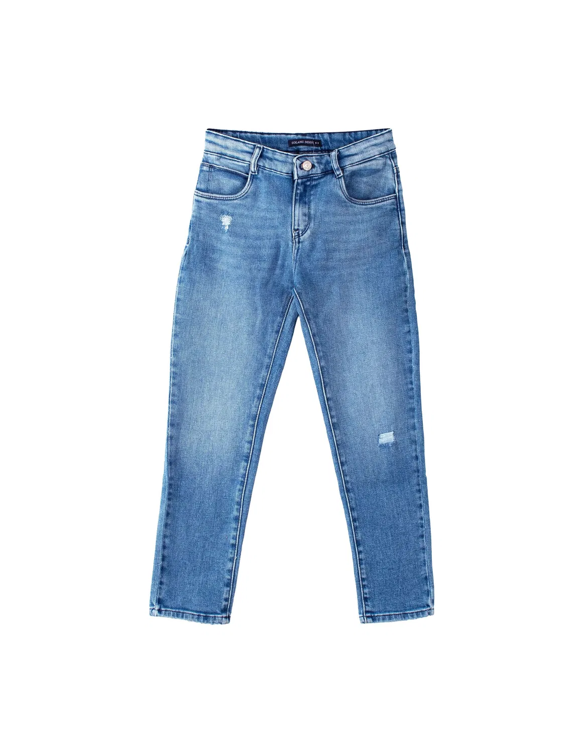 Джинсы Slim Fit, SOLANG, темно-синий