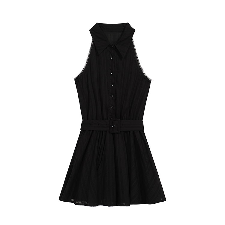 

Женское платье без рукавов MOMMANWA, черный