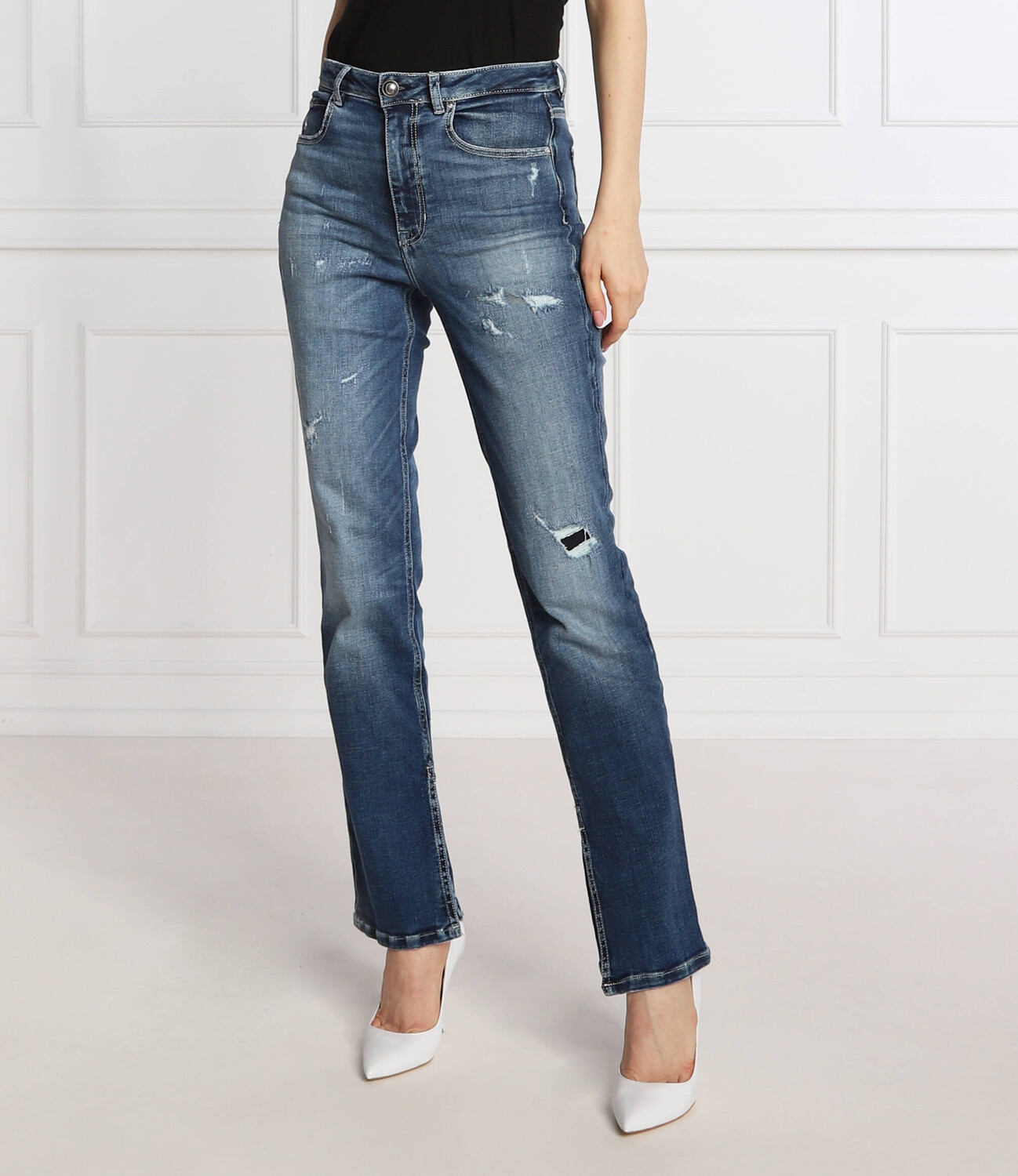 

Джинсы GUESS flare fit, синий