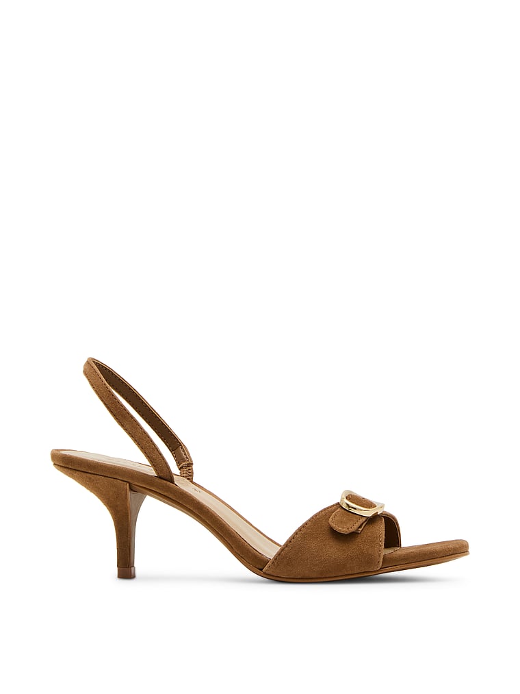 Туфли Henrietta с открытой пяткой Steve Madden, цвет cognac suede