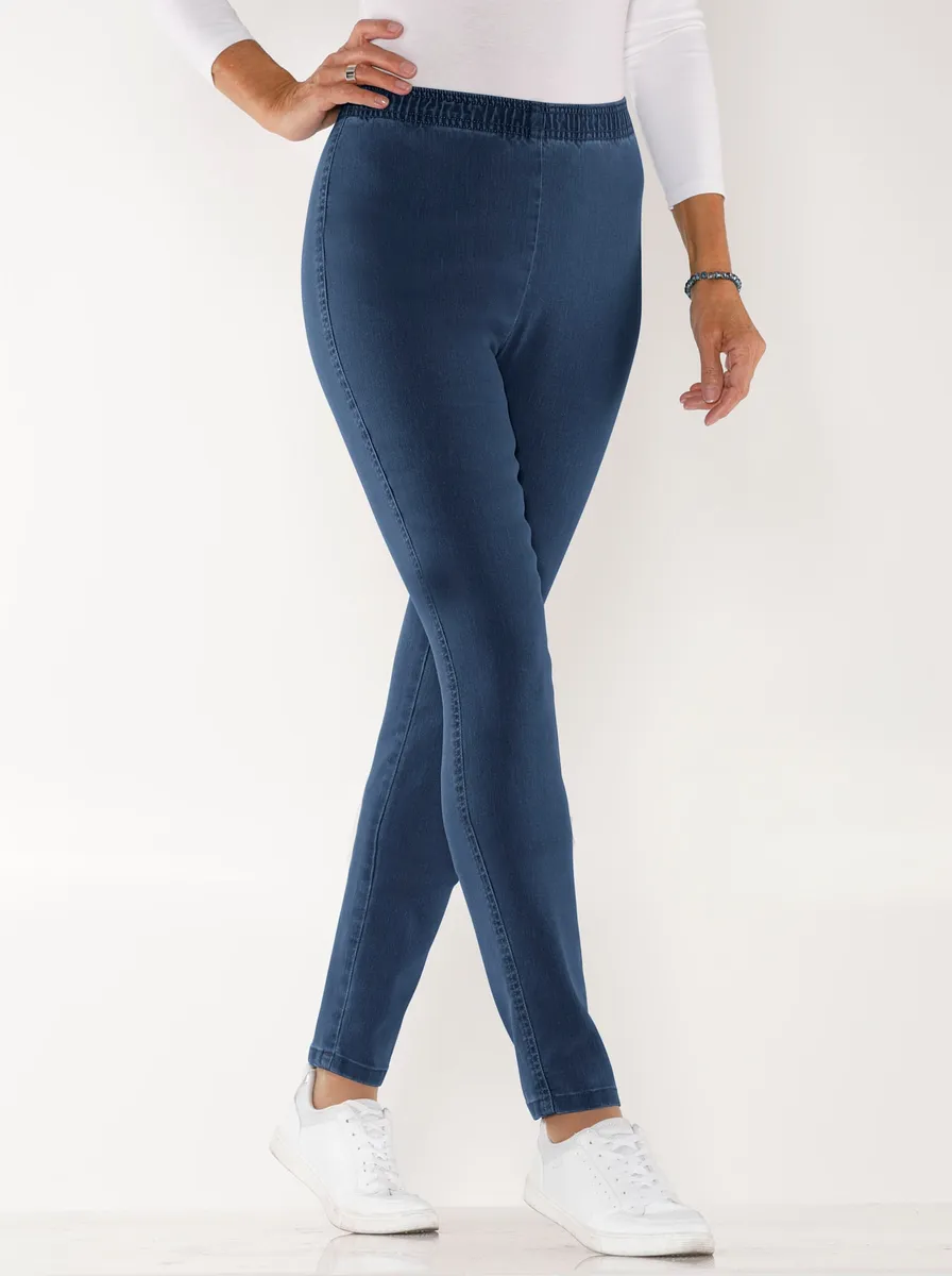 

Джинсы без застежек Classic Basics (1 шт.), синий