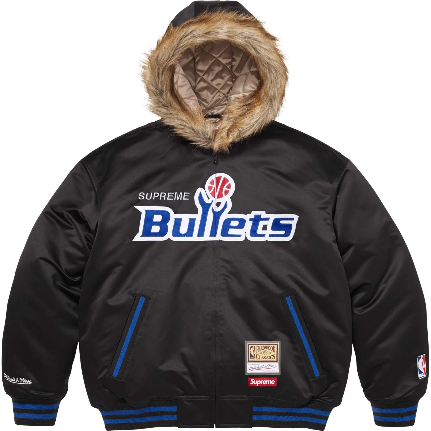 Куртка Supreme X Mitchell & Ness с камуфляжным принтом — фото 3