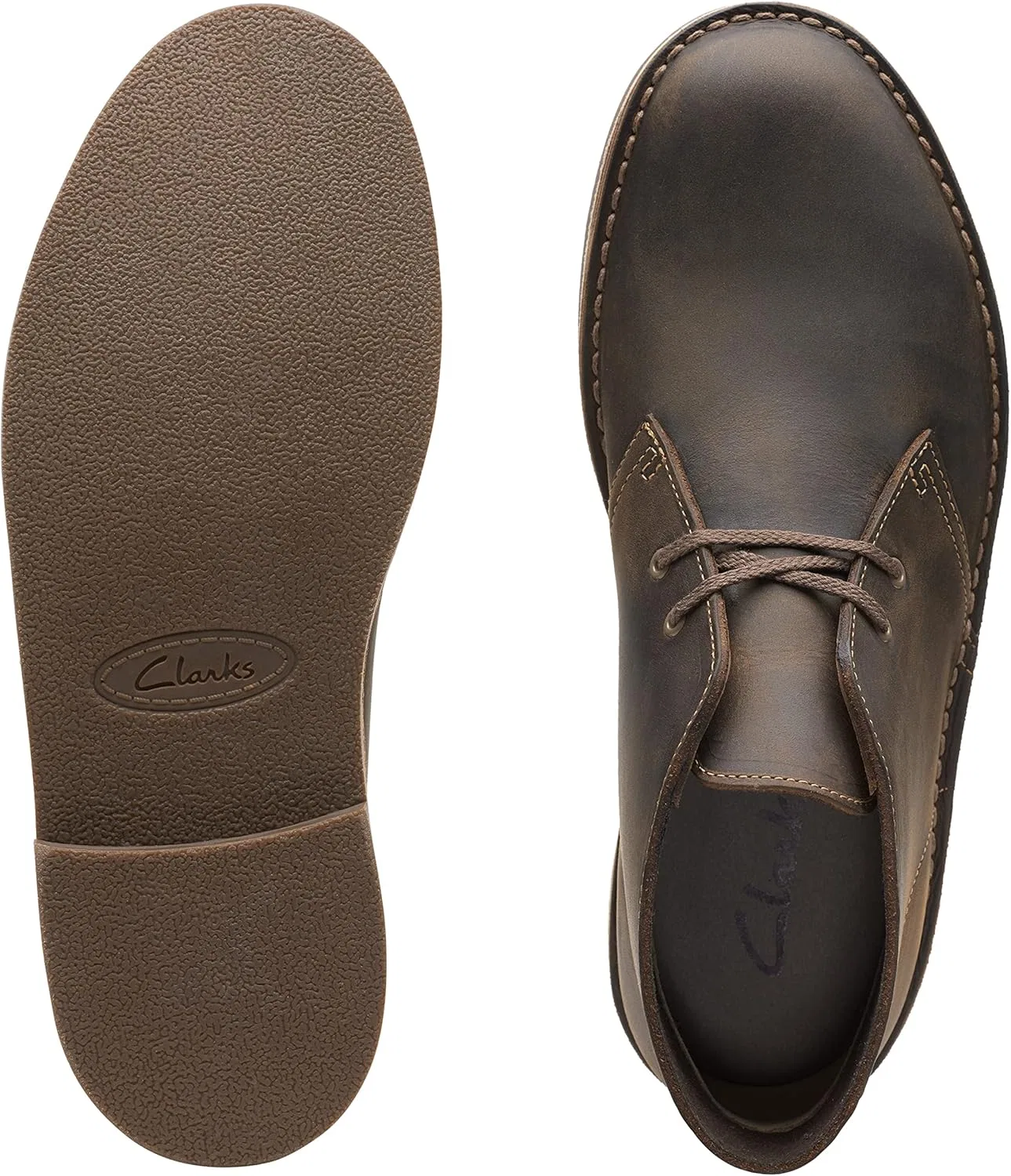 Ботинки Clarks Wallabee Shoe, 2-Beeswax — фото 4