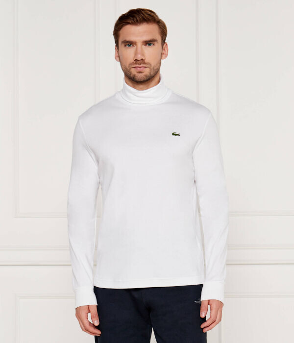 

Водолазка мужская Lacoste с логотипом, белый