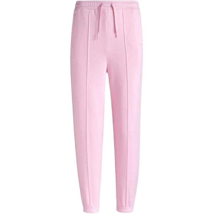 

Вязаные спортивные штаны женские розовые Adidas Neo