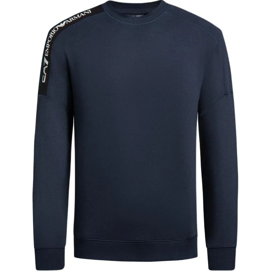 EMPORIO ARMANI Толстовка мужская темно-синяя