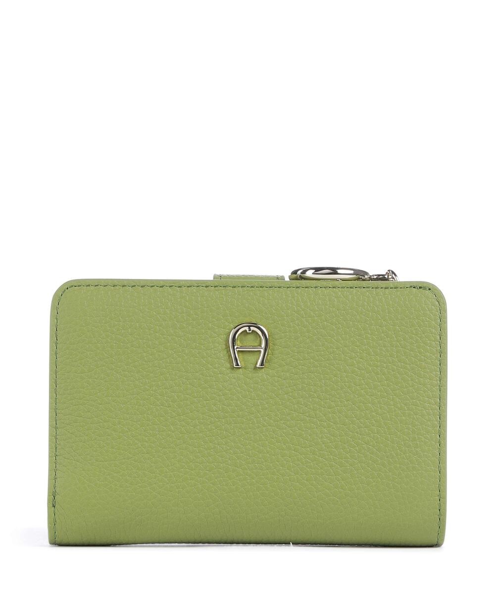 

Кошелек Zita из зернистой яловой кожи Aigner, зеленый