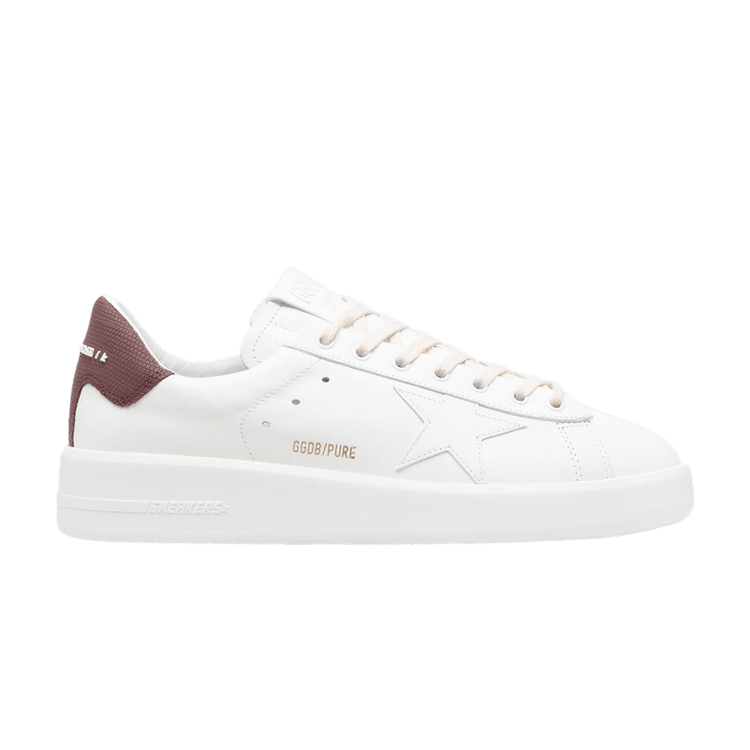 

Кроссовки Golden Goose Purestar 'White Burgundy', белый