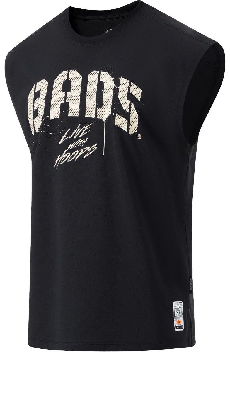 

Топ Li-Ning BadFive Graphic Basketball Tank 'Black' AVSU435-1, черный