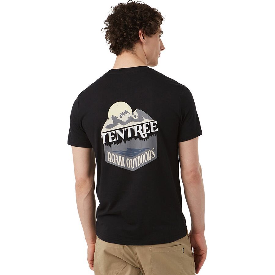 

Футболка Tentree Roam Outdoors Tentree, Meteorite Black, Черный, Футболка Tentree Roam Outdoors Tentree, Meteorite Black