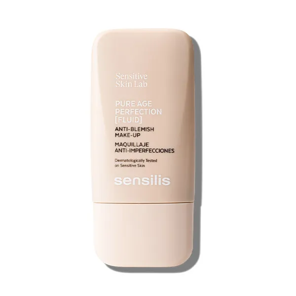 

Анти-пятнистый макияж Pure Age Perfection Make Up Sensilis, цвет beige rose