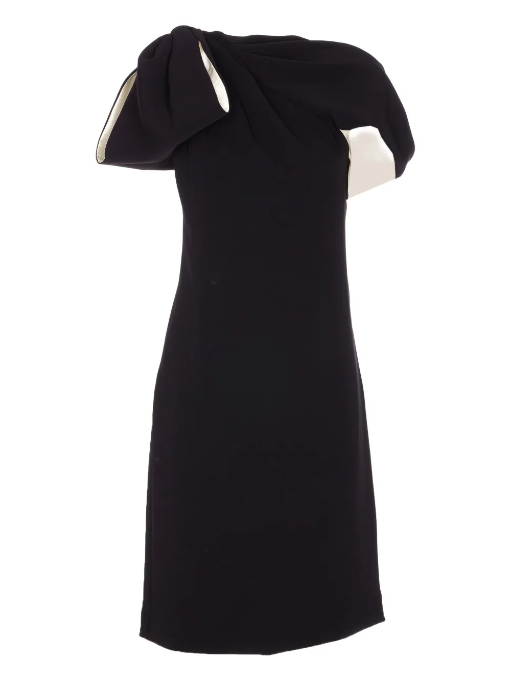 

Платье мини с бантом MAX MARA, черный