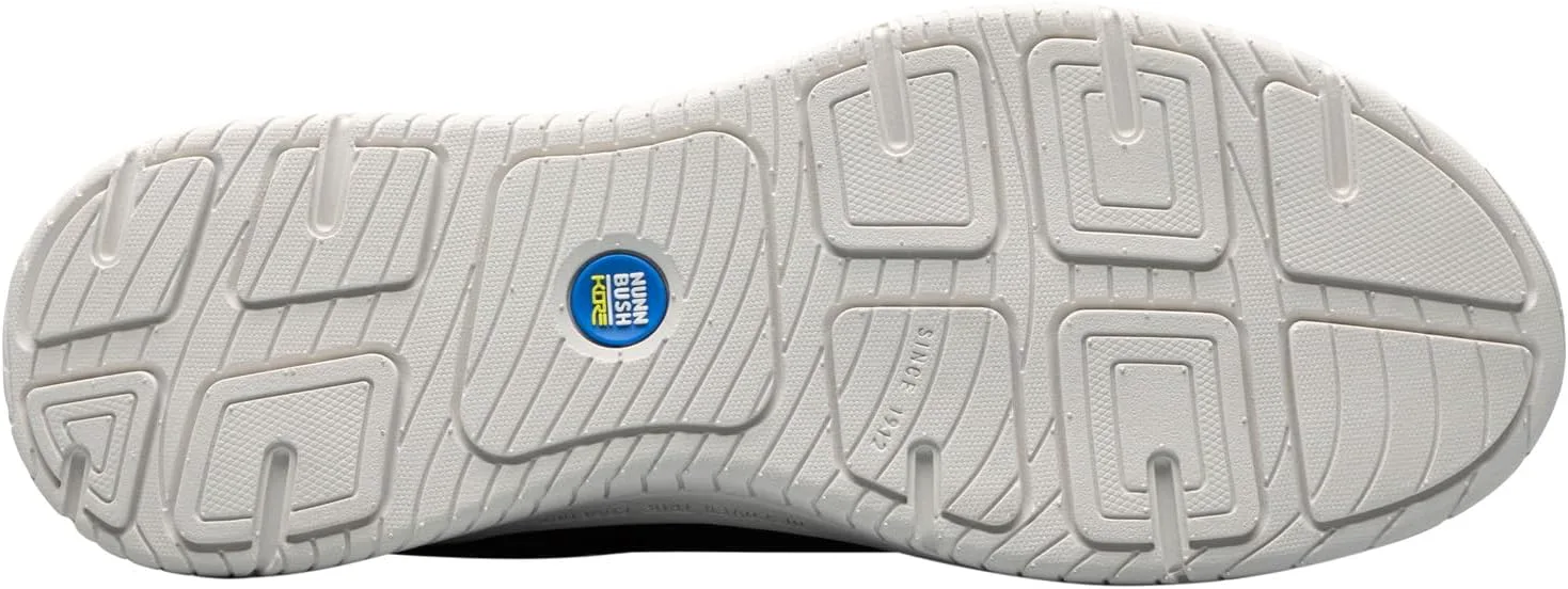 

Мужские туфли Nunn Bush Kore City Pass с мокасиновой ноской, оксфорд, спортивный стиль, повседневные, легкие, удобные, на шнуровке, черный