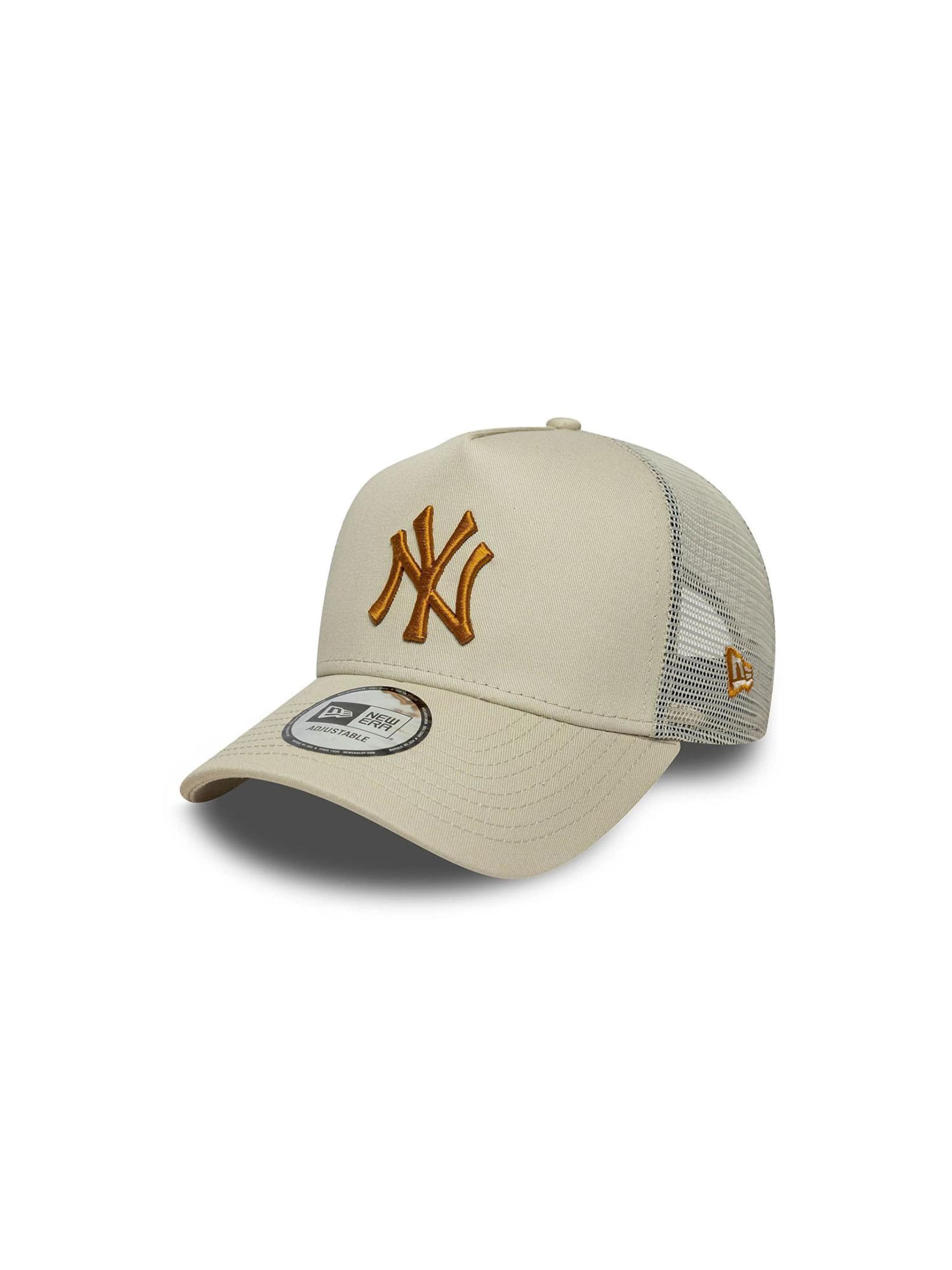 

NEW ERA Бейсболка Athletic '9FORTY New York Yankees MLB Essential' в бежевом цвете