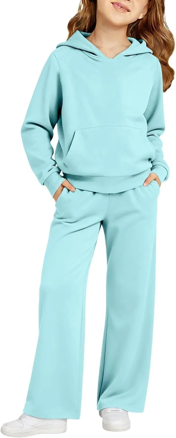 Спортивный костюм из флиса для мальчиков, 2 предмета, Light Blue — фото 2