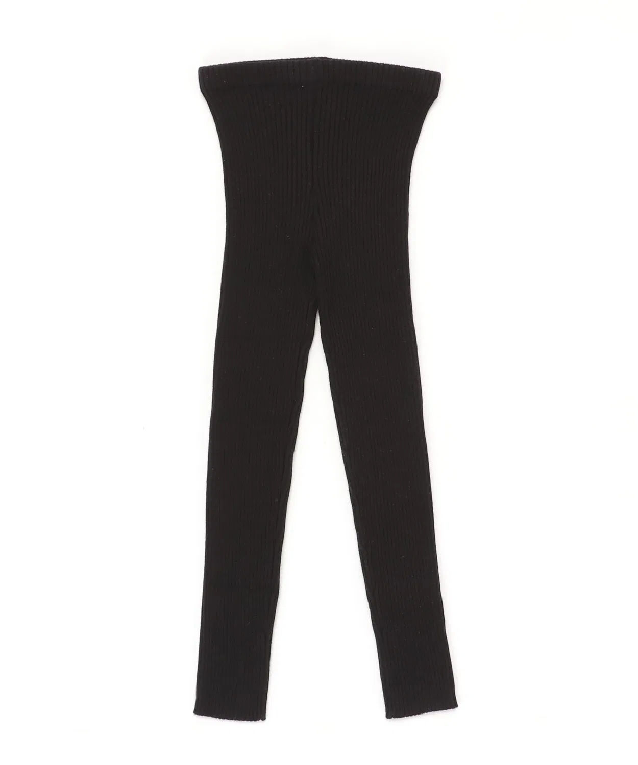 Леггинсы ribbed базовые nino черные