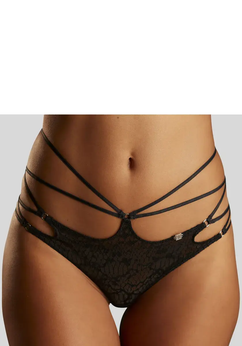 

Стринги JETTE с эффектной лентой, черный