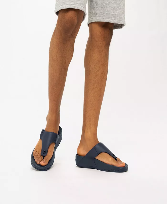 Мужские сандалии Trakk II из кожи FitFlop, коричневый — фото 3