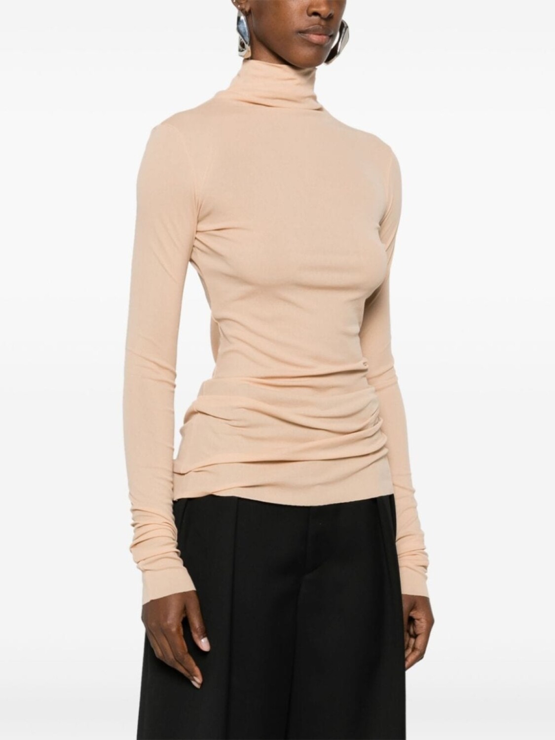 Jil Sander футболка с короткими рукавами, нейтральный цвет — фото 3