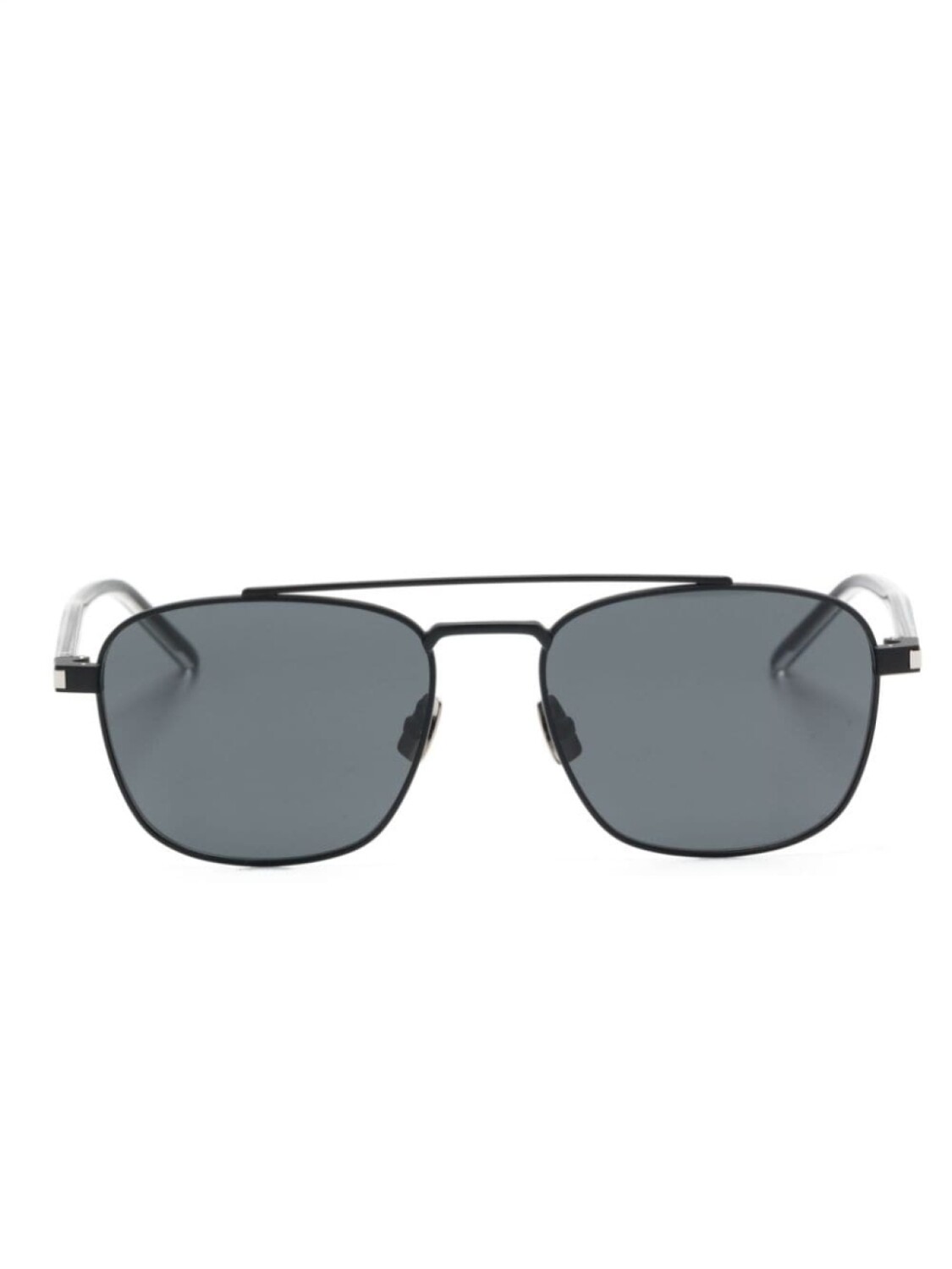 

Солнцезащитные очки-пилоты Saint Laurent, серый