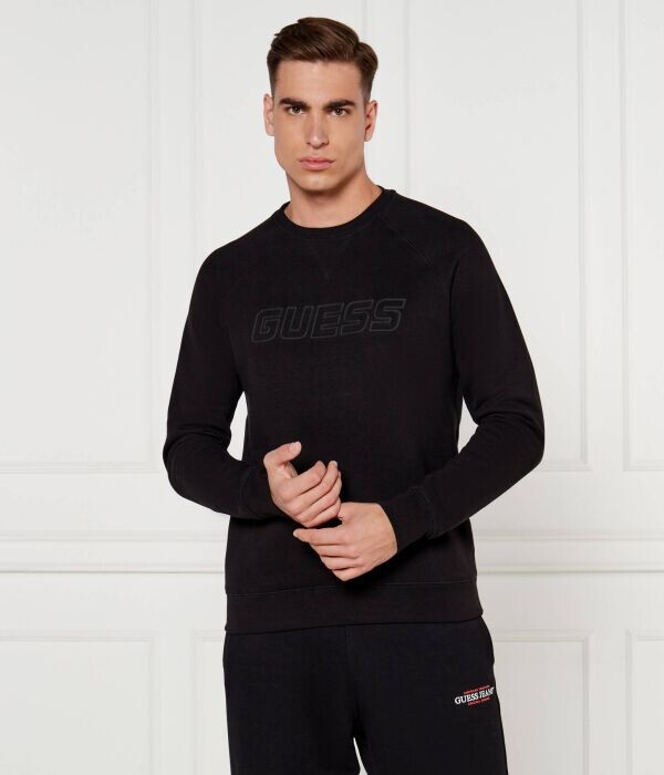 

Толстовка мужская Guess Active с круглым вырезом, черный