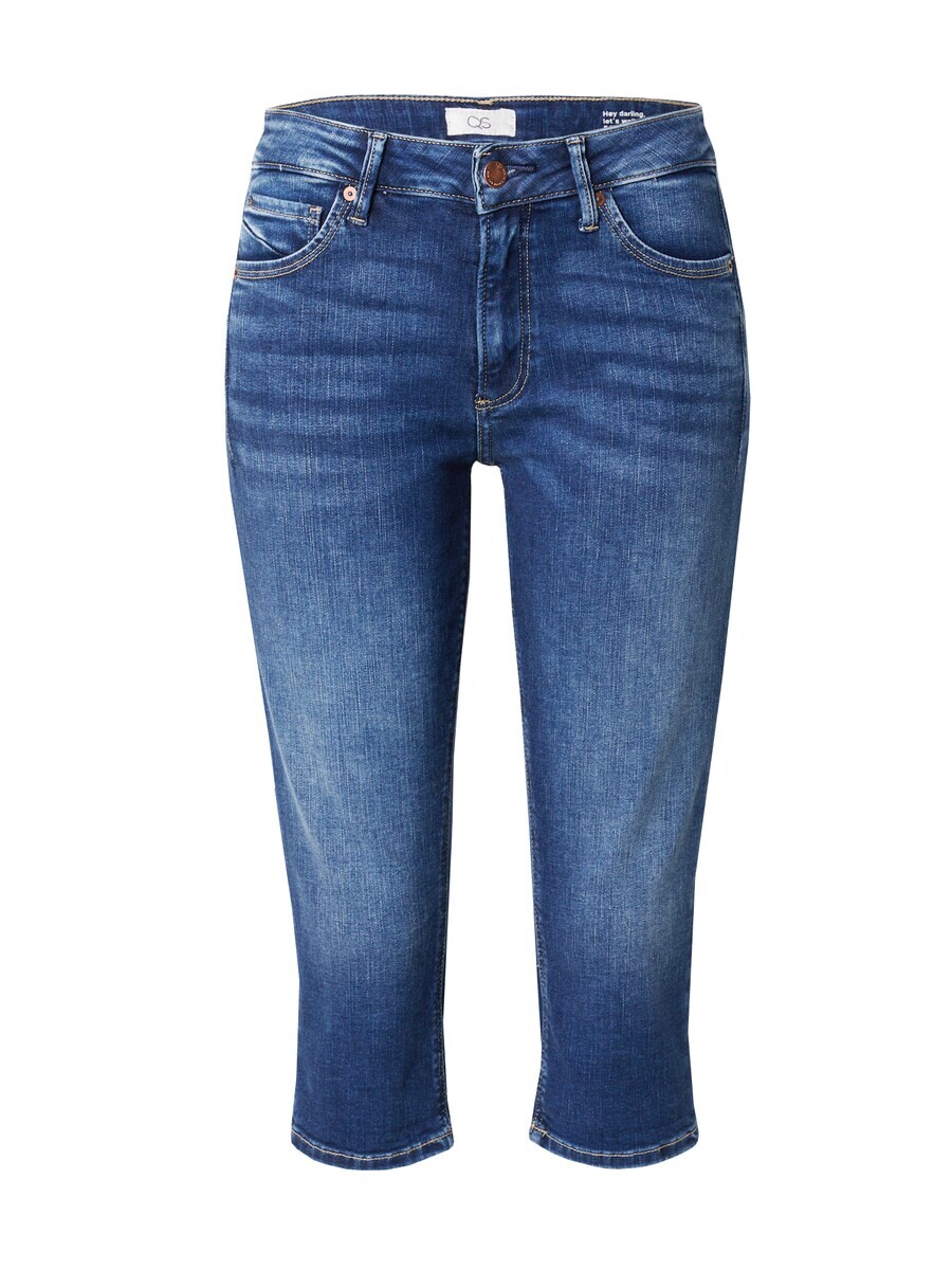 

Джинсовые шорты QS Slim fit Jeans Catie, темно-синий