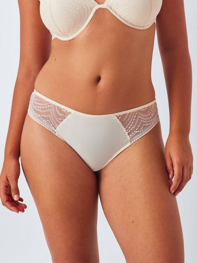 

Элегантные кружевные бикини Eloise John Lewis, Cream Pink