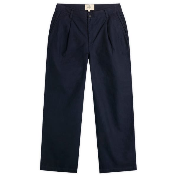 

Брюки широкого кроя Folk, ash темно-синий brushed twill