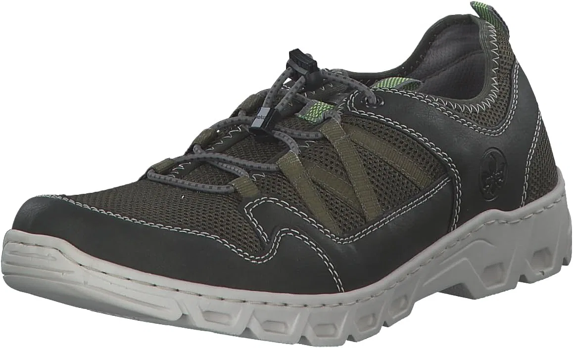 Лоферы мужские, Rieker, зеленый